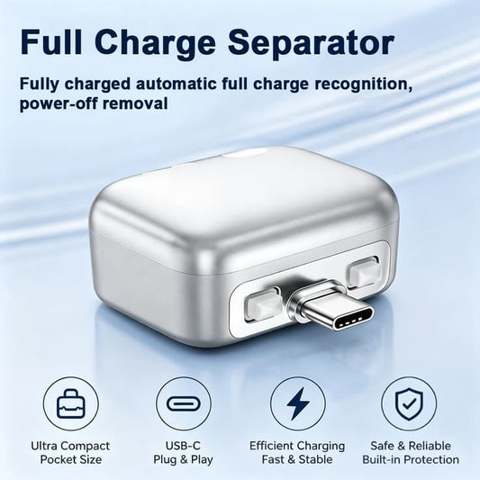 Smart Auto Eject Charging Separator Safe Fast & Convenient