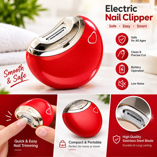 ⭐⭐⭐⭐⭐ Portable Electric Nail Clipper