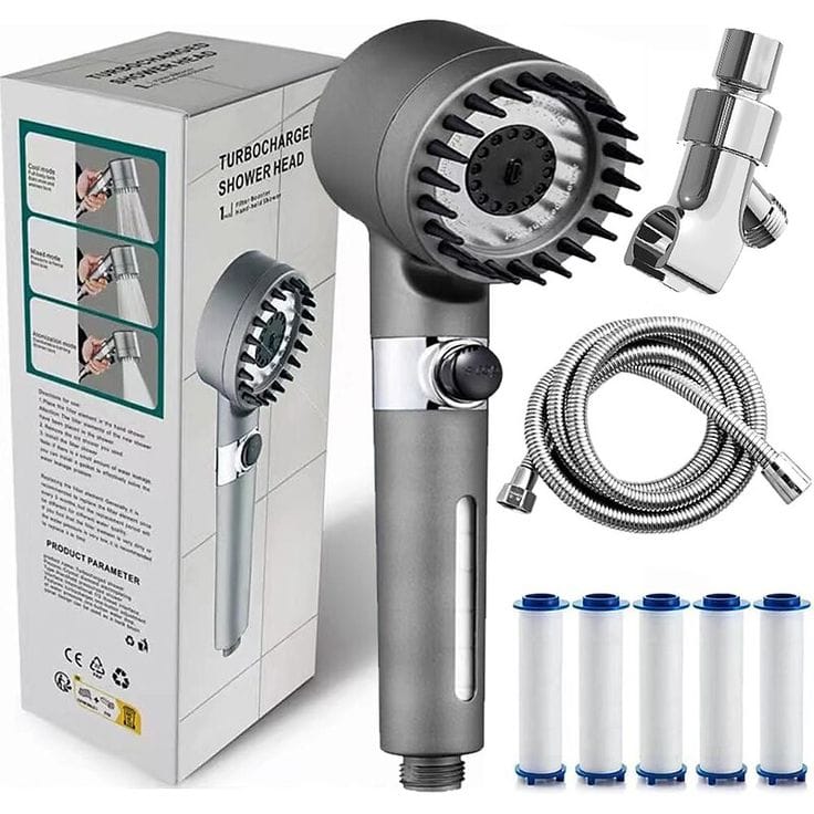 High Pressure Hair Dryer Shaped Shower Head ⭐⭐⭐⭐⭐